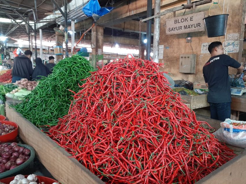 Harga Cabai Merah di Kota Pekanbaru Naik Turun Tak Menentu