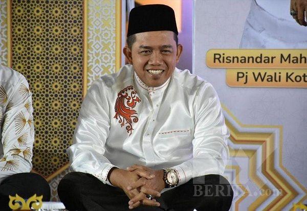 Pimpinan DPRD Pekanbaru Sementara Ikuti Peringatan Maulid Nabi di Masjid Al-Firdaus