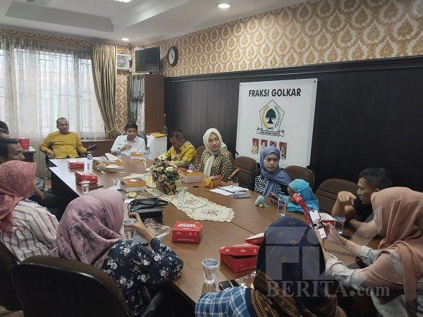 Fraksi Golkar DPRD Pekanbaru Terima Audiensi FWL