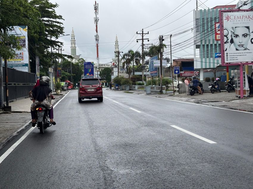 Jalan Pekanbaru Diaspal Mulus Buat Warga Lebih Nyaman Libur Akhir Tahun