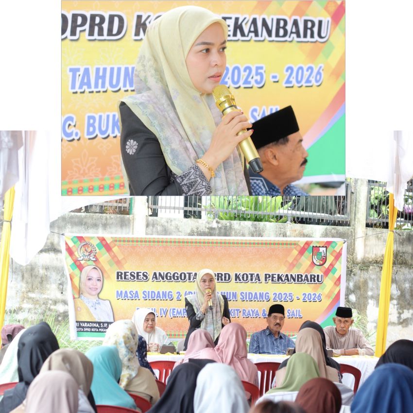 Reses Putri Varadina di Bukit Raya&ndash;Sail, Warga Keluhkan Kondisi Posyandu dan Drainase