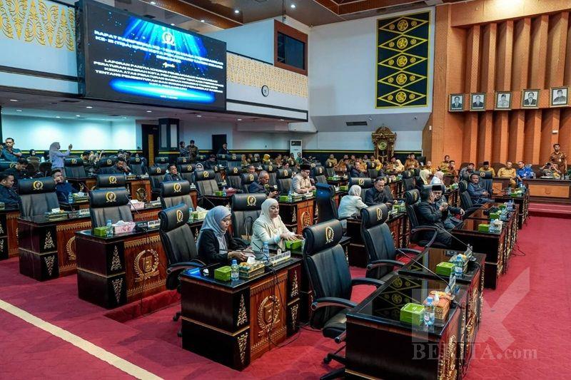 DPRD Pekanbaru Ketuk Palu Perda SOTK, Sahkan Dua OPD Baru