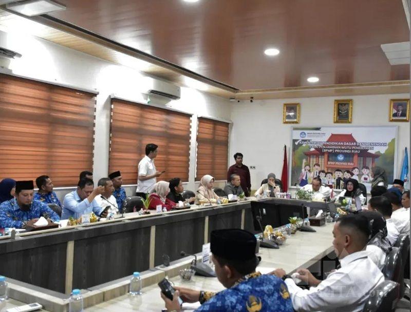 Komisi III DPRD Pekanbaru Kunjungi BPMP, Bahas Ribuan Murid SD Tak Tertampung di SMP Negeri