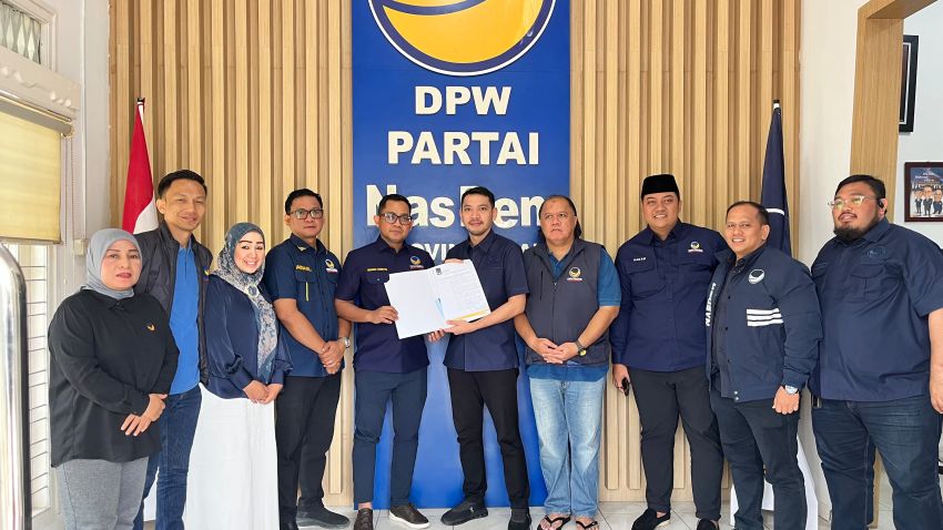Munawar Syahputra Resmi Jadi Ketua DPD NasDem Pekanbaru, Siap Perkuat Mesin Partai Menuju 2029
