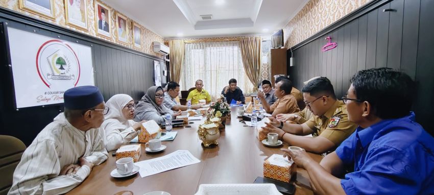 Fraksi Golkar DPRD Pekanbaru Terima Aduan Warga, Tiga Kelurahan Kesulitan Urus Sertifikat Tanah